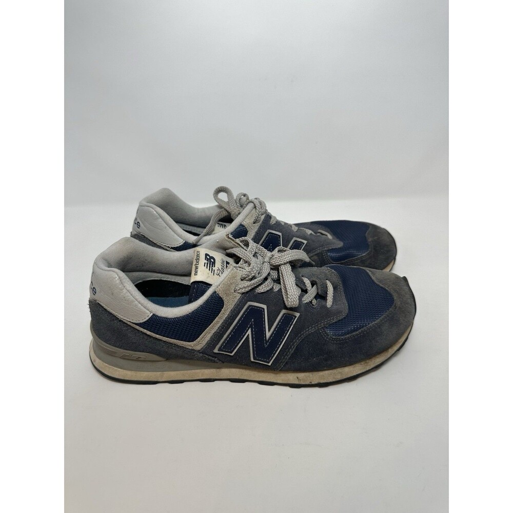 New Balance Classic‎ 574 Core Sneakers Shoes Mens 11 Blue suede/Grey ML574EGN